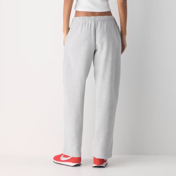 Aritzia - Cozy Sweatfleece Mega Straight Sweatpant - Heather Grey - Size Small - Picture 4 of 7